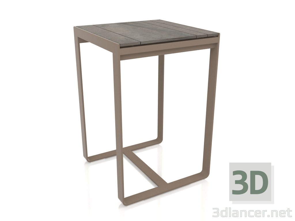 modèle 3D Table de bar 70 (DEKTON Radium, Bronze) - preview