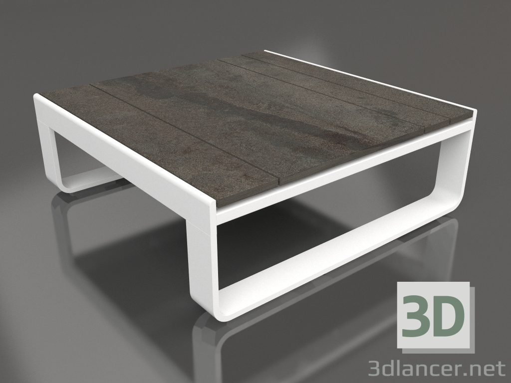 3d model Side table 70 (DEKTON Radium, White) - preview