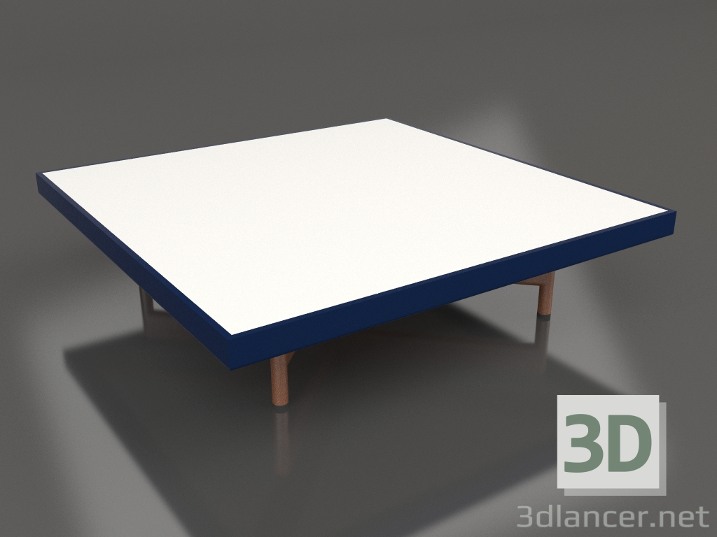 3d модель Квадратный журнальный столик (Night blue, DEKTON Zenith) – превью