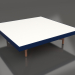 3d model Square coffee table (Night blue, DEKTON Zenith) - preview