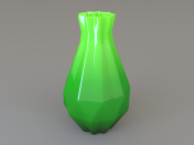 Vase zur Dekoration