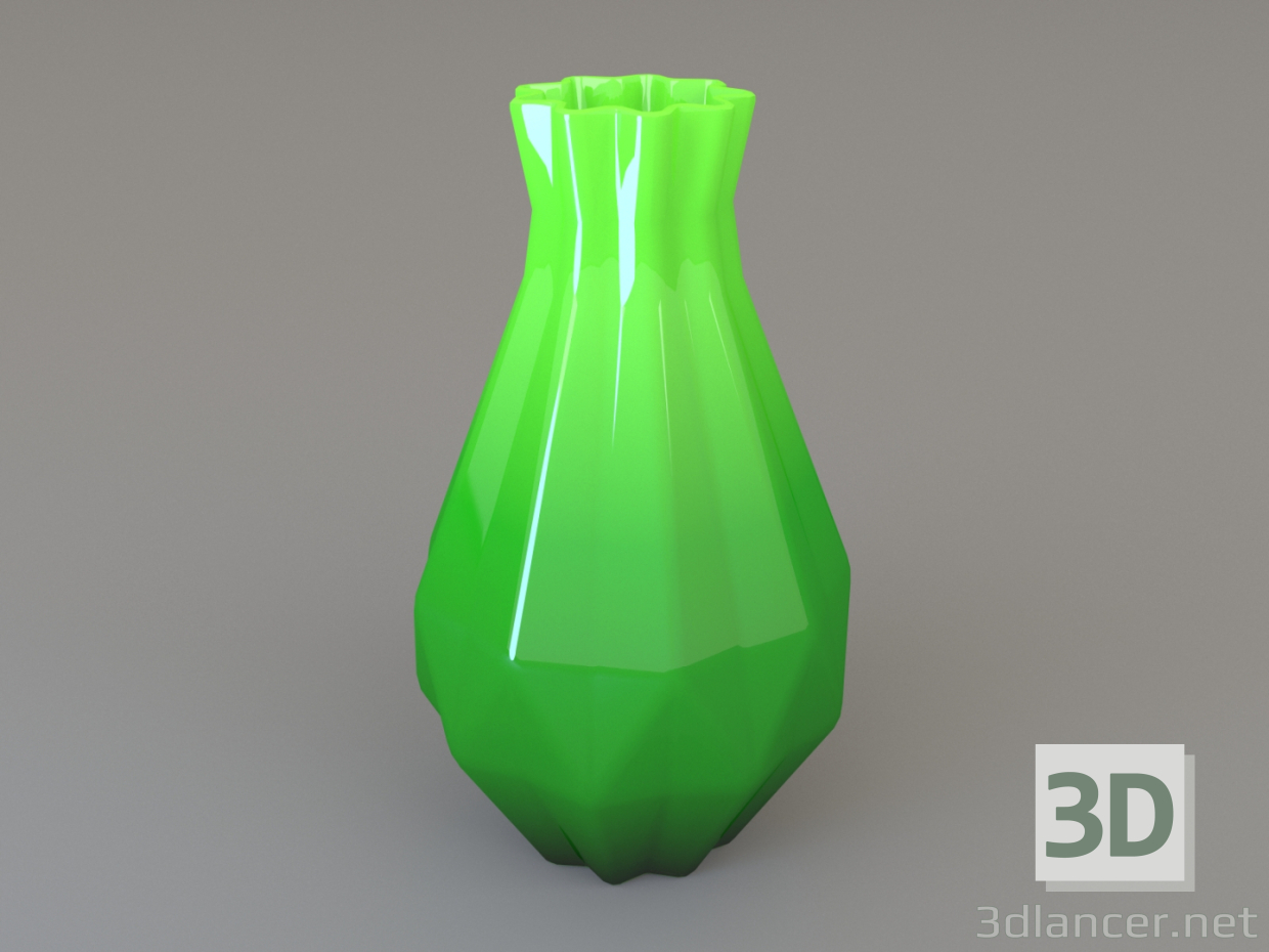 modèle 3D de Vase pour la décoration acheter - rendu