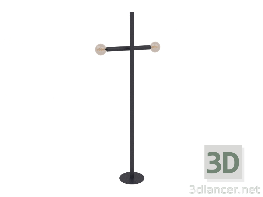 3d model Lámpara de pie halcón - vista previa