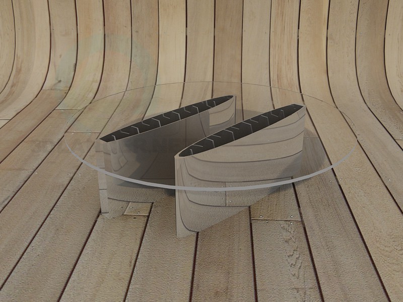 3d model Coffee table - preview