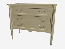 COMMODE 3 tiroirs JM002-DL