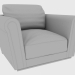 3d модель Кресло PAUL ARMCHAIR (130x113xH88) – превью