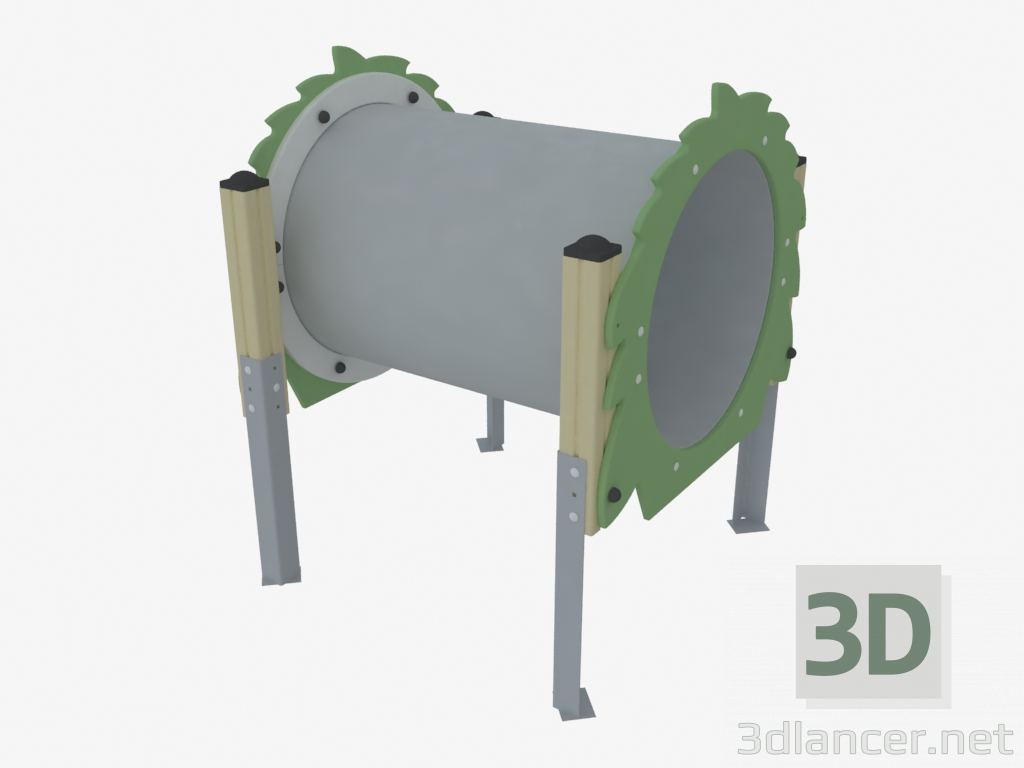 3d model Equipo de juegos para niños (T5006) - vista previa