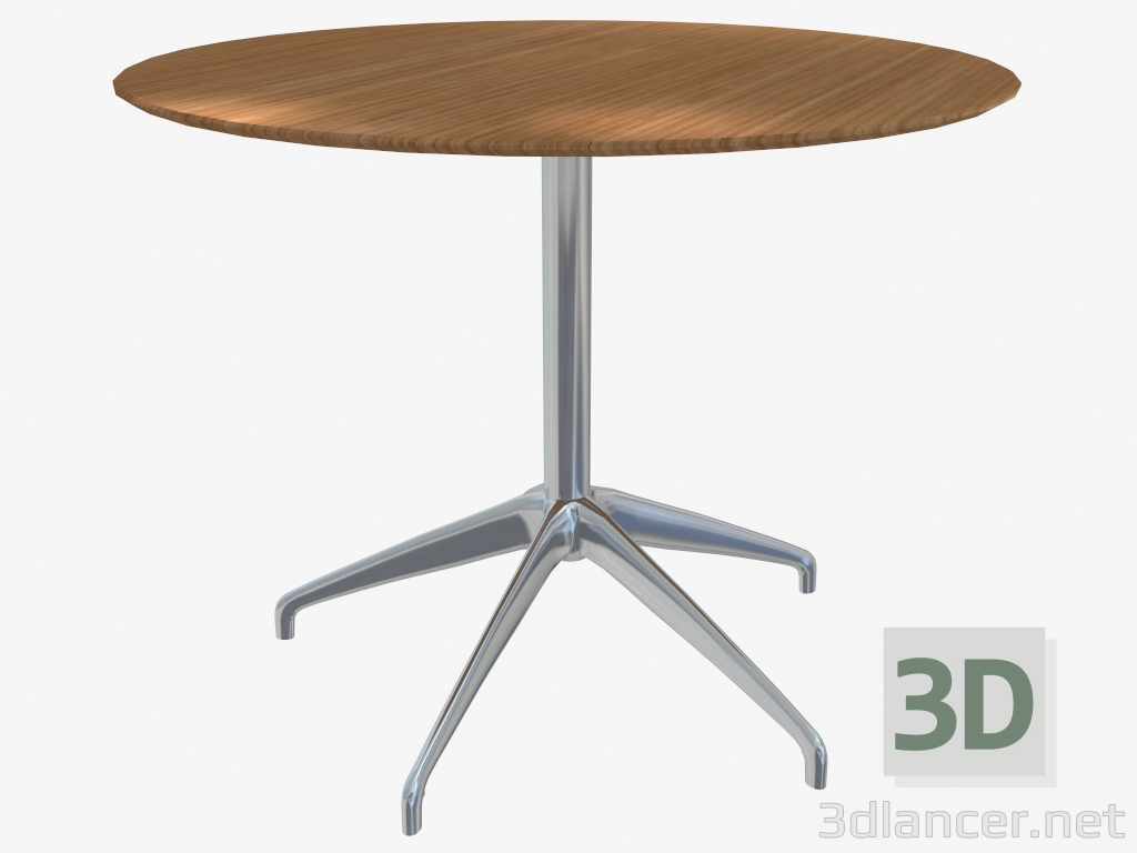 3D Modell Couchtisch (Eiche 70x55) - Vorschau