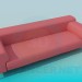 3D Modell Sofa im High-Tech-Stil - Vorschau