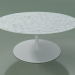 3d model Coffee table round 0744 (H 35 - D 80 cm, marble, V12) - preview