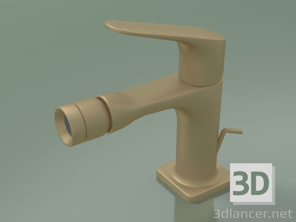 3d model Mezclador monomando de bidé (34210140) - vista previa