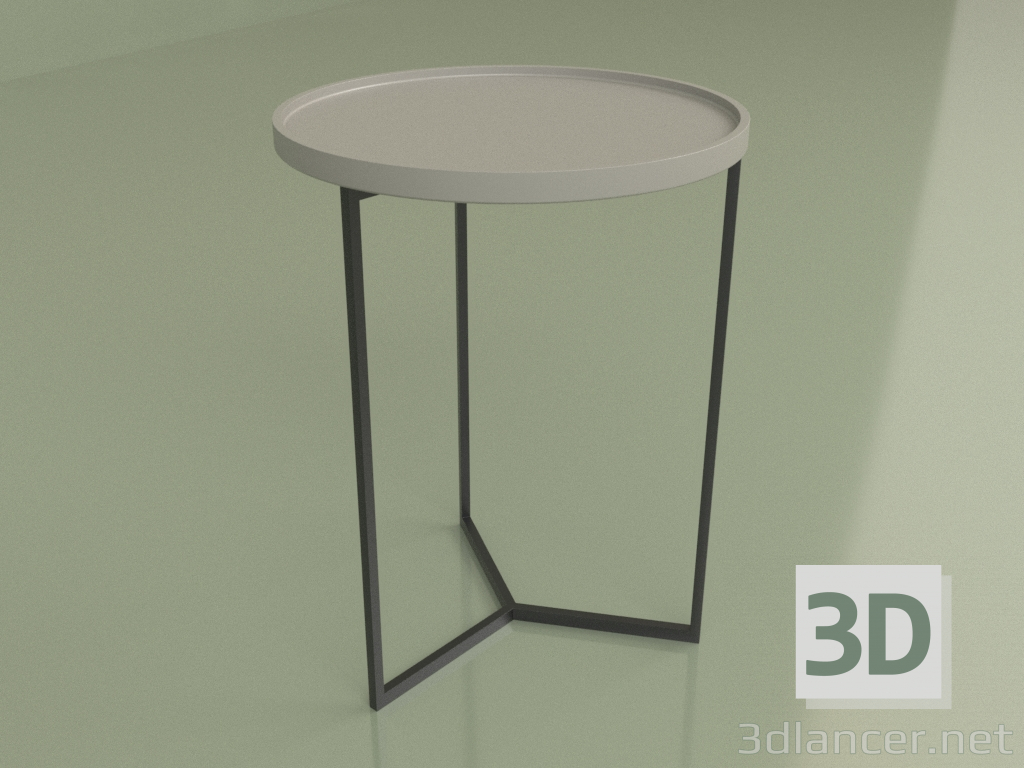 3d model Mesa de centro Lf 585 (gris) - vista previa