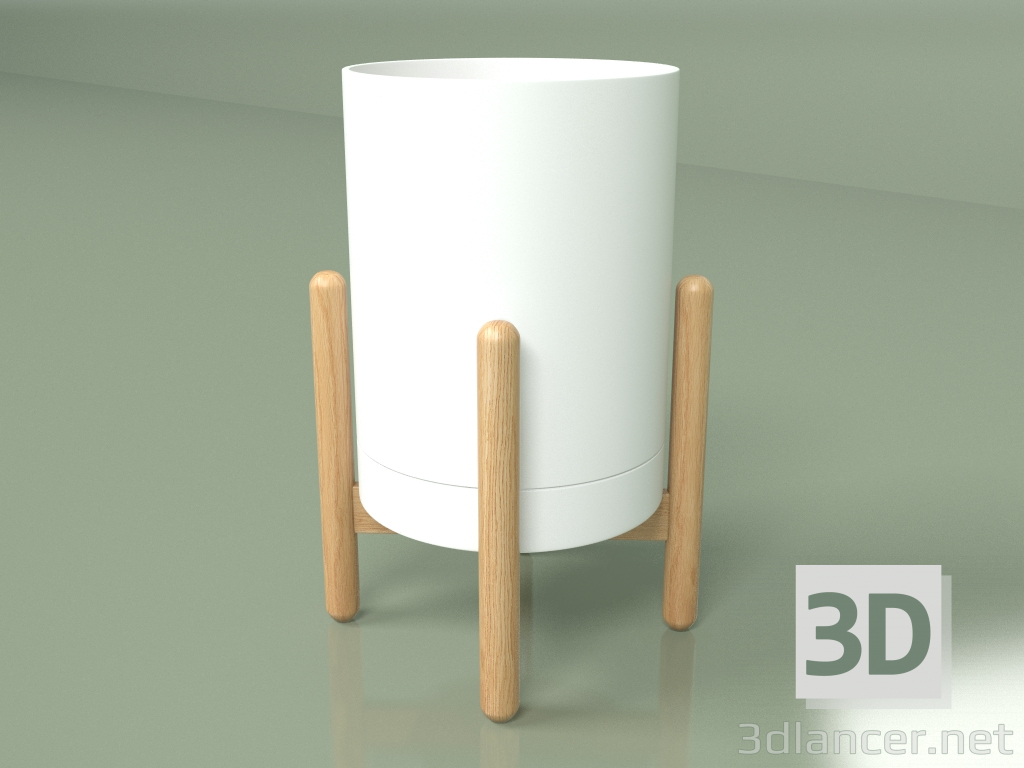 3D Modell Pflanzgefäß Bombola - Vorschau