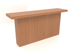 Consolle KT 10 (1600x400x750, legno rosso)