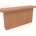 modèle 3D Table console KT 10 (1600x400x750, bois rouge) - preview