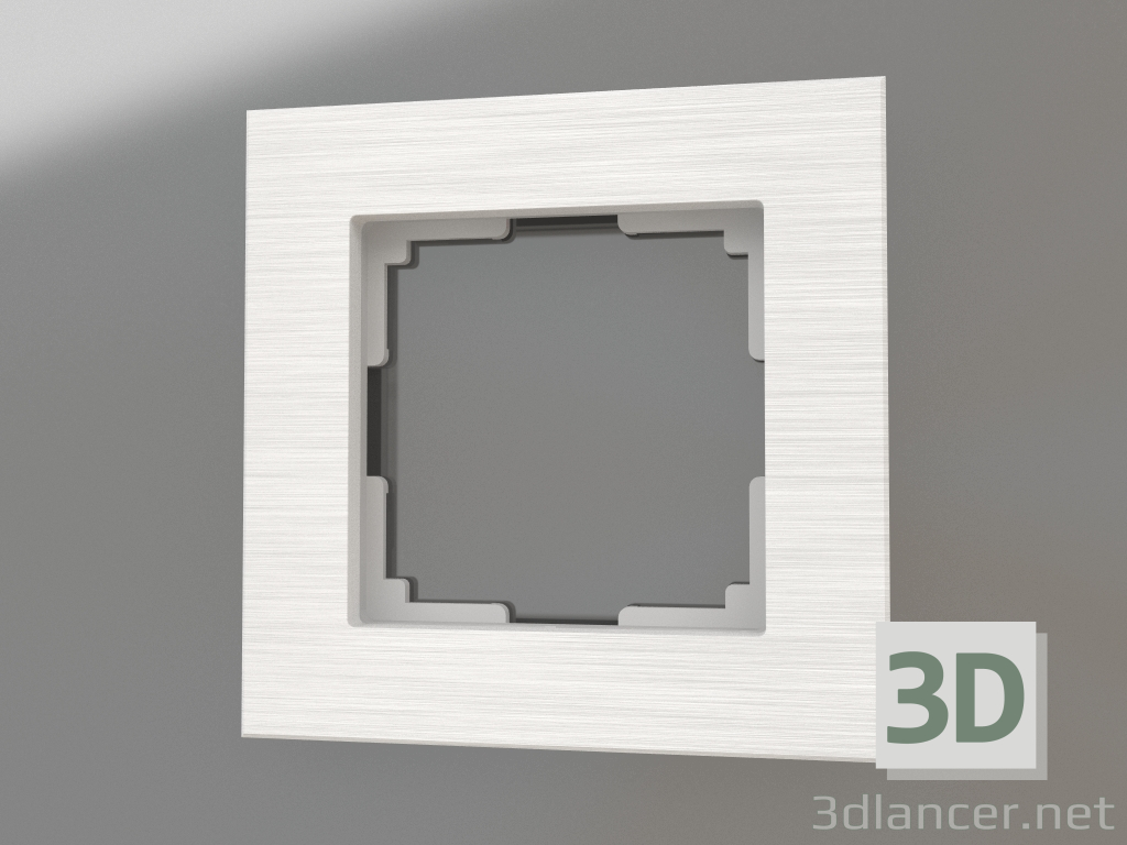 Modelo 3d Estrutura para 1 poste (alumínio) - preview