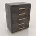 3d model Chest of 5 drawers - preview