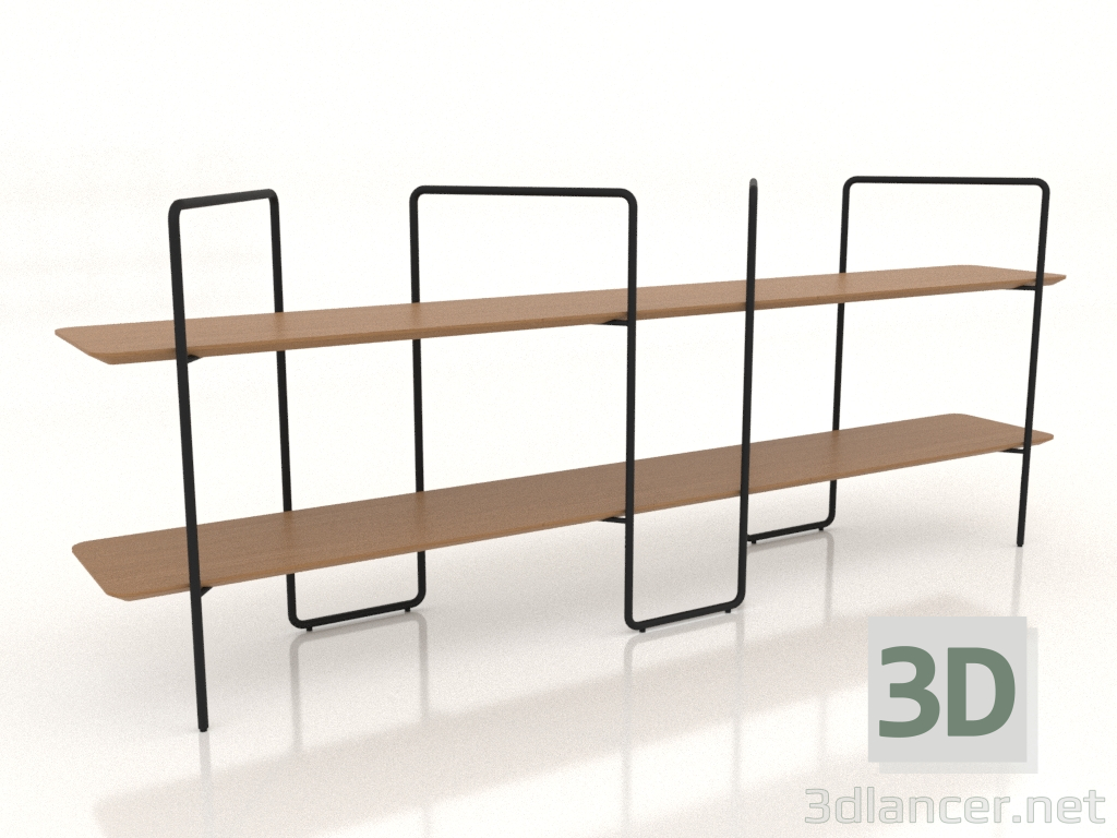 3d model Bastidor modular 07 (4x2) - vista previa