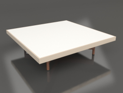 Square coffee table (Sand, DEKTON Zenith)