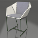 3d model Dining chair (Bottle green) - preview