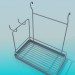 Modelo 3d Rack para cozinha - preview