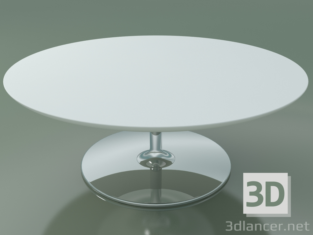 3d model Mesa de centro redonda 0720 (H 35 - D 90 cm, M02, CRO) - vista previa