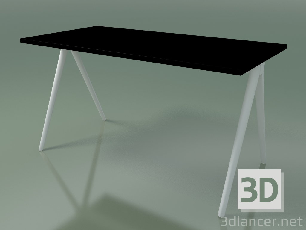 3D Modell Rechteckiger Tisch 5400 (H 74 - 69 x 139 cm, Melamin N02, V12) - Vorschau