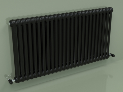 Radiator TESI 2 (H 600 25EL, Black - RAL 9005)