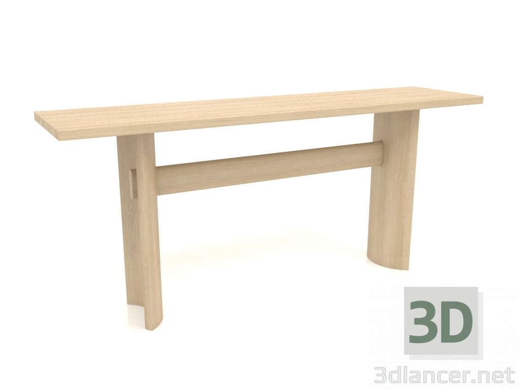 Modelo 3d Console DT 05 (1600x400x700, madeira branca) - preview