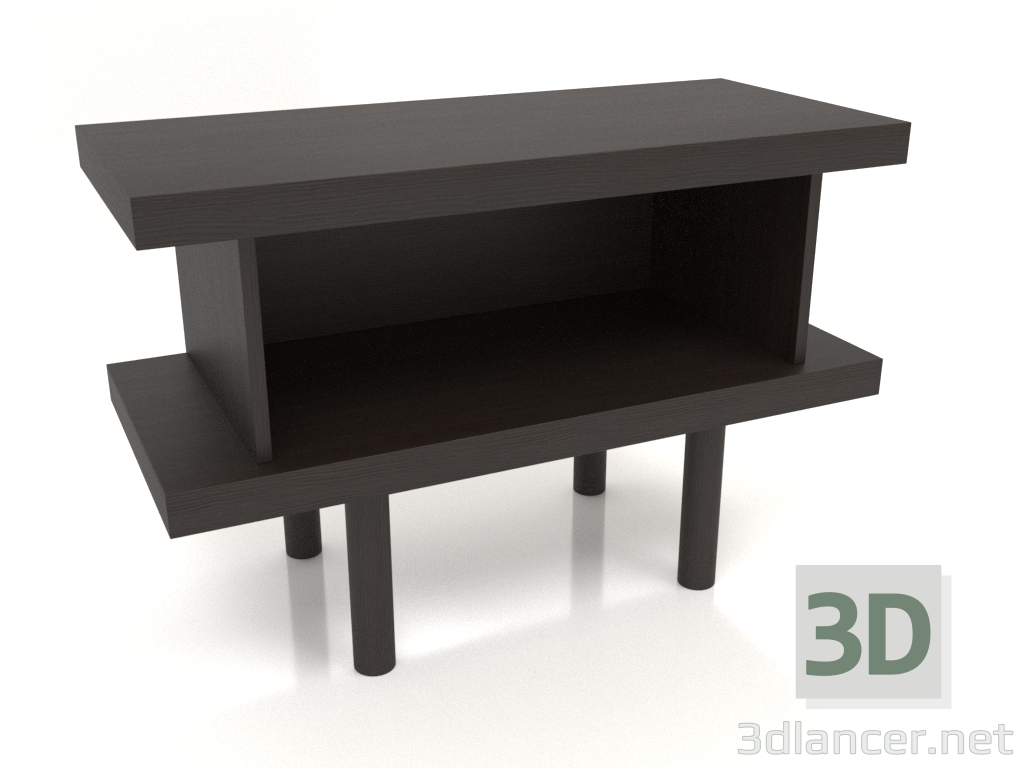 3d модель Тумба TM 12 (900x400x600, wood brown dark) – превью