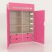 3D Modell Kleiderschrank offen MOVE WF (WFMWF2) - Vorschau