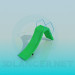 3d model Plastic slide - preview