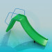 3d model Plastic slide - preview