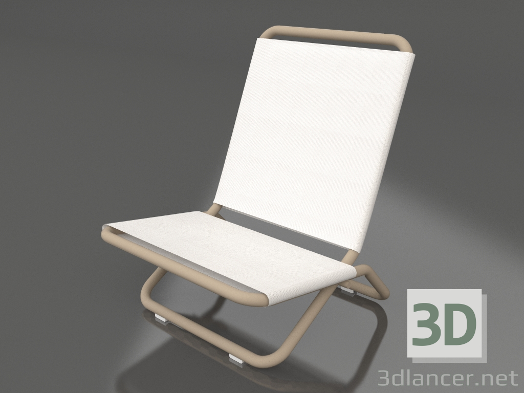 modèle 3D Chaise (Sable) - preview