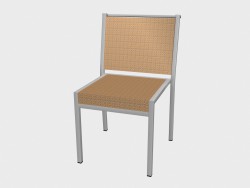 Stuhl im Restaurant zu essen Syntetic Fiber Dining Chair stapelbare 1211