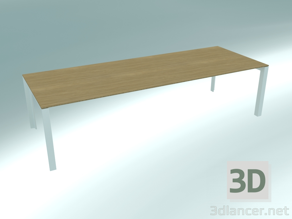 Modelo 3d Mesa retangular moderna APTA (P140 298X110X74) - preview