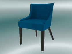 Demi-chaise Elias (bleu)