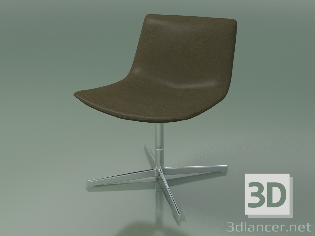 3d model Silla de conferencia 2124 (4 patas, sin reposabrazos) - vista previa