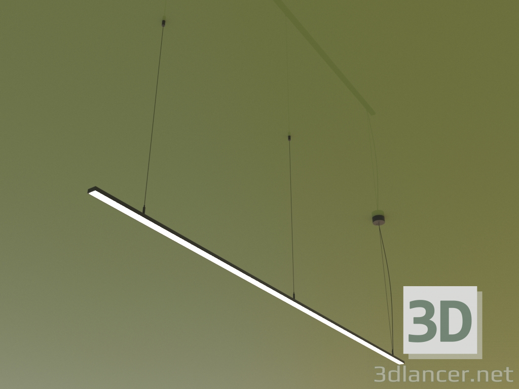 3D modeli Aydınlatma armatürü LINEAR P1228 (2000 mm) - önizleme