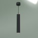 3d model Pendant LED lamp DLR035 (black matte) - preview