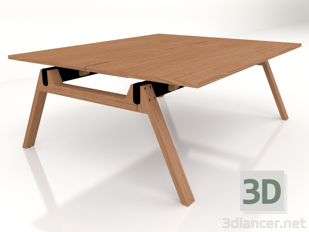 3d модель Стол рабочий Viga Bench V220 (2000x1610) – превью