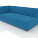 3d model Sofa module 103 corner extended left - preview