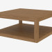 3d model Square Coffee Table Tennessee - preview