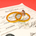 3d model Wedding rings - preview