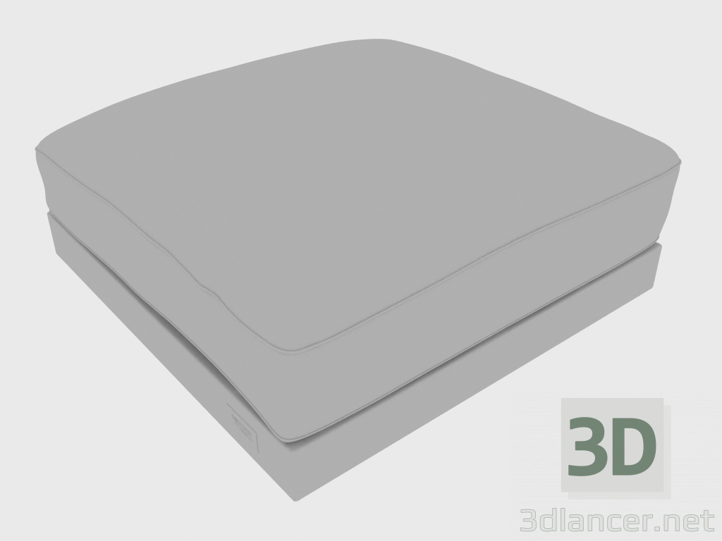 Modelo 3d Pufe PAUL POUF (100x100xH43) - preview