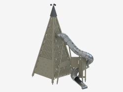 Children's play complex Pyramid (SL1101)