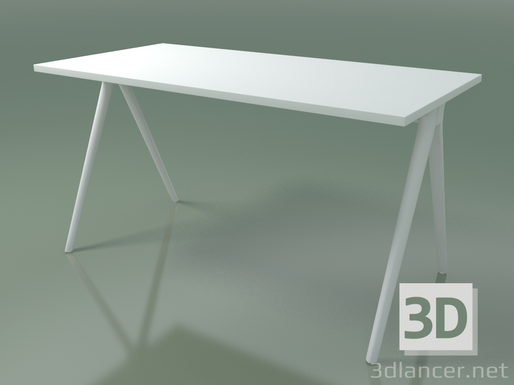 3d model Rectangular table 5400 (H 74 - 69x139 cm, melamine N01, V12) - preview