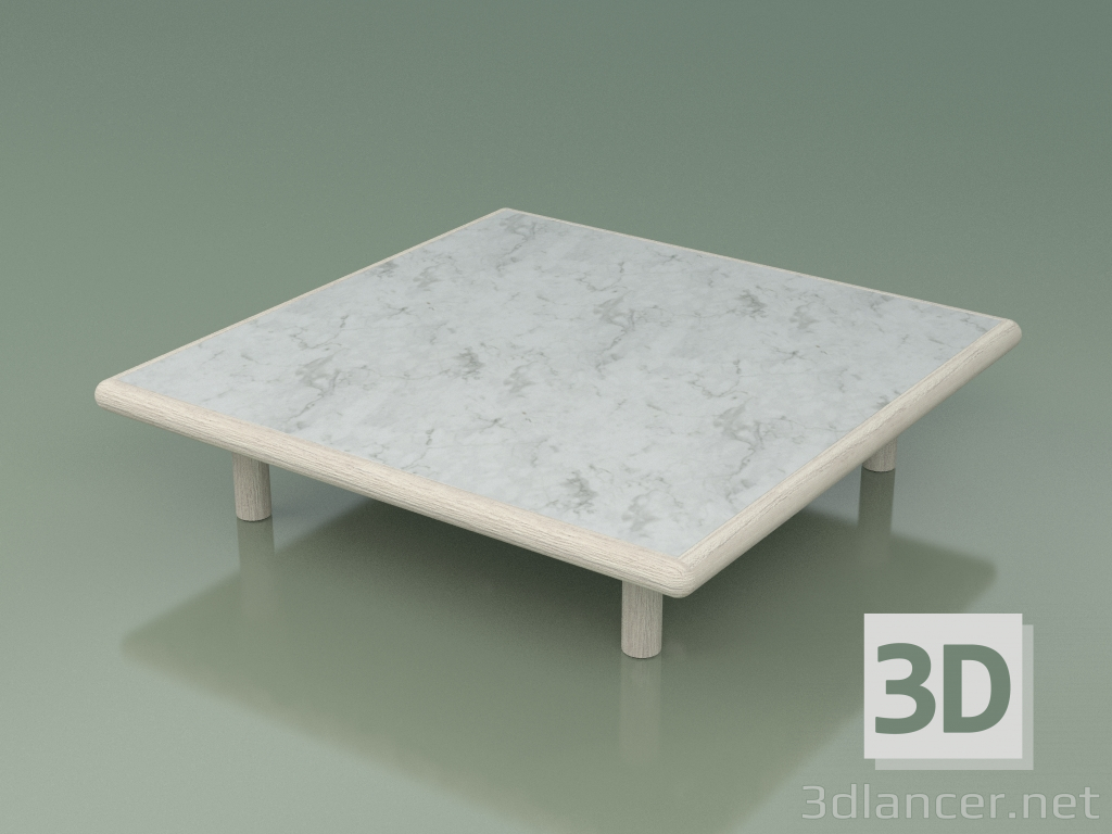 3d модель Стіл кавовий 220 (Carrara Marble) – превью