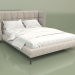 Modelo 3d Cama Soho 2.000 x 1.600 - preview