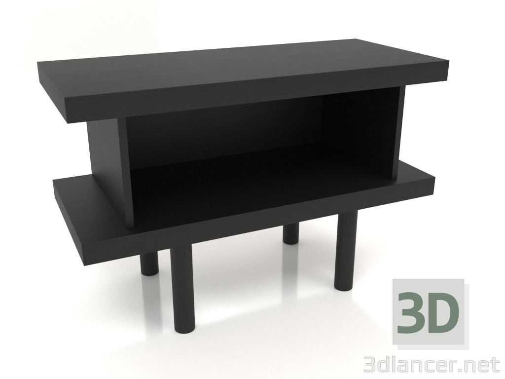 Modelo 3d Armário TM 12 (900x400x600, madeira preta) - preview